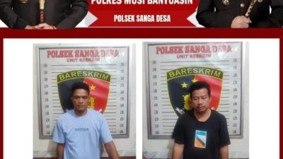 Cepat dan Sigap, Tim Unit Reskrim Spartan Polsek Sanga Desa Amankan Dua Pelaku Curanmor