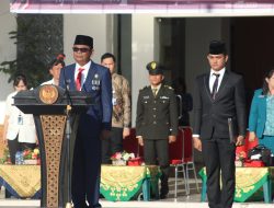 Wakil Bupati Nias Barat, Sozisokhi Hia, S.H., M.M., Pimpin Upacara Peringatan Hari Lahir Pancasila
