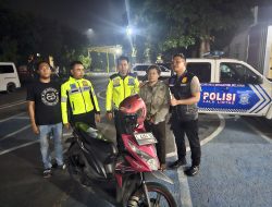 Anggota Satlantas Polres Bangkalan Bekuk Pelaku Curanmor Di Jalan Raya Sendang