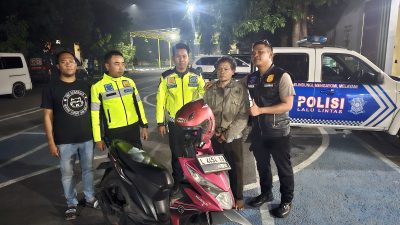 Anggota Satlantas Polres Bangkalan Bekuk Pelaku Curanmor Di Jalan Raya Sendang